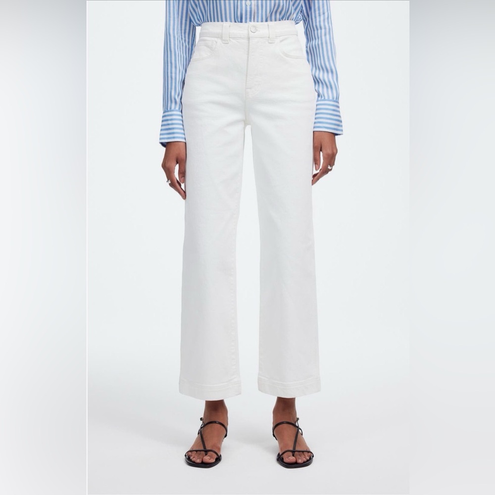 Madewell The Curv Perfect Vintage Wide-Leg Crop Jean